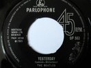 BEATLES Yesterday b/w Long Tall Sally UK Parlophone export press DP 563