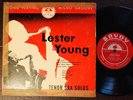 G/ VG- SAVOY Tenor Sax Solos Lester Young MG 9002 DG 10 inch  TESTED Lp