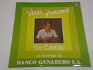 VINTAGE VINYL RECORD VIVA PANAMA YIN CARRIZO UN HOMENAJE DEL BANCO GANADERO S.A.