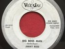 JIMMY REED   BIG BOSS MAN / I'M A LOVE YOU (1960) PROMO 45   VEE JAY VJ 380