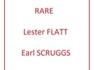 Lester FLATT Earl SCRUGGS 4 Picture Sleeve Sleeves EP