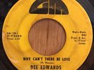 DEE EDWARDS northern soul funk 45 Why Can't There Be Love / Hurt A Little   GM
