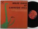 MILES DAVIS At Carnegie Hall COLUMBIA LP VG+ promo 6-eye mono