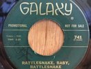 JOE JOHNSON r&b soul 45 Rattlesnake, Baby, Rattlesnake / Gold-Digging   Galaxy