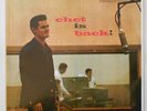 CHET BAKER CHET IS BACK  ITALY 1962 1st PRESS RCA VICTOR PML 10307 LP MONO DG