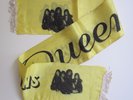 QUEEN  -  Official 1977 ' We Are The Champions ' Tour Vintage Concert Scarf