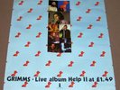 GRIMMS U.K. RECORD COMPANY PROMO POSTER FOR SELF TITLED LIVE DEBUT ALBUM IN 1973