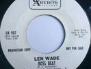 MOD R&B / NORTHERN SOUL 45 PROMO / LEN WADE / BOSS BEAT / UA 987 / HEAR