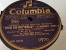 DVORAK NEW WORLD SYMPHONY HALLE ORCHESTRA COND' SIR HAMILTON HARTY 9770-9774