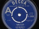 Rare 60's UK Mod Freakbeat 45 -  THE MAJORITY - ONE THIRD (Decca) Demo 45