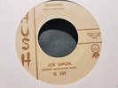 Soul 45 JOE SIMON Troubles / I See Your Face HUSH (USA, 1961) JOHNNY HEARTSMAN