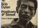 Rare Bob Dylan Single Ps Ep 45 Germany CBS 1893 Positively 4th Street Sleeve Pic