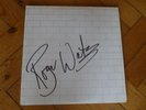 ROGER WATERS SIGNED THE WALL LP VERY RARE ORIGINAL AUTOGRAPH PINK FLOYD LEGEND