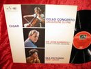 1965 UK EXC+ ASD 655 STEREO ELGAR CELLO CONCERTO DU PRE BARBIROLLI. THE RECORD P