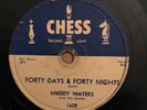 BLUES 78 Muddy Waters FORTY DAYS & FORTY NIGHTS/ALL ABOARD Chess 1620 G+