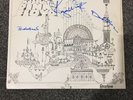 Pink Floyd Relics Album Cover Signed Rare