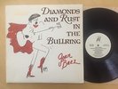 RARE JOAN BAEZ DIAMONDS AND RUST IN THE BULLRING PROMO 1ST PRESS GOLD CASTLE NM