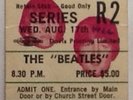 Beatles Original Used Concert Ticket Maple Leaf Gardens Toronto 1966