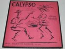 LORD INVADER CALYPSO 10 inch Record Folkways - Trinidad Caribbean