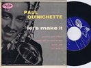 PAUL QUINICHETTE Let's Make It US EP 45PS 1954 EmArcy