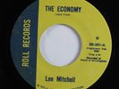 70's Soul 45 LEE MITCHELL The Economy ROLL VG+ HEAR