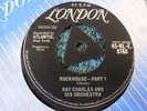 RAY CHARLES & HIS ORCHESTRA ROCKHOUSE PT 1 / PT 2  1958 LONDON TRI   RARE