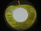 Beatles George Harrison GIVE ME LOVE (Give Me Peace On Earth) APPLE PROMO RECORD
