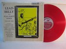 LEAD BELLY - Plays Party Songs Vol. 1 & II Red Vinyl Record NM SPLX 39 Stinson