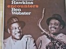Original  LP, Coleman Hawkins encounters Ben Webster, Verve, black, dg
