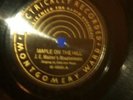 MONTGOMERY WARD 4969 J.E.MAINER'S MOUNTAINEERS Maple on the hill Pre-War 78