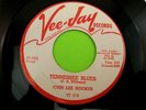 John Lee Hooker Tennessee Blues Boogie Chillun Vee Jay White Label Advance Promo