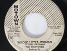 CONTOURS Whole Lotta Woman Motown WLP Promo R&B Soul 45 HEAR