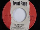 Funk 45 LEE MOSES Time And Place FRONT PAGE HEAR