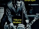 T-Bone Walker T-Bone Jumps Again UK vinyl LP album record CRB1019 CHARLY 1981