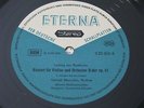 YEHUDI MENUHIN Beethoven Konzert für Violine../ DDR STEREO LP 1967 ETERNA 825450
