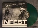 Infest - Slave Album Green Vinyl Deep Six / Draw Blank Records