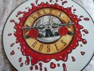 SIGNED x 2 ORIGINAL GUNS AND ROSES NOVEMBER RAIN PICTURE VINYL RECORD LP ALBUM