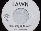 GEOFF GODDARD Walk With Me My Angel & Sky Men Joe Meek 45 RPM