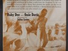 RUBY DEE & OSSIE DAVIS: Lester: To Be A Slave LP (2 LPs, gatefold cover, slight