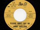POPCORN/R & B-JIMMY WALLACE-DON-EL 115-PLEASE DON'T SAY NO/THE MEANING OF LOVE