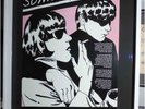 Raymond Pettibon, Sonic Youth GOO, affichette originale 1990, TBE encadrée