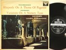 SXL 2176 WB ED1 Katchen, Rachmaninoff Paganini Rhapsody, Dohnanyi, Boult, LPO