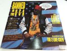 2 LP 33 Luke featuring The 2 Live Crew ?Banned In The U.S.A poster france 1990