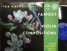 SUA.10465   IDA HAENDEL   Famous Violin Compositions   Holecek (1962) NM-