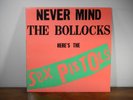 THE SEX PISTOLS - NEVER MIND THE BOLLOCKS HERE'S THE SEX PISTOLS - VINYL 12' LP