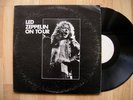 LED ZEPPELIN on tour 2LP orig  1975 RARE VG+