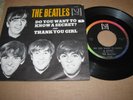 BEATLES 45 & PICTURE SLEEVE - DO YOU WANT TO KNOW A SECRET - VEE JAY - NICE