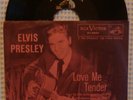 ELVIS PRESLEY Love Me Tender Anyway You Want Me Orig RCA 47-6643 Pink PS 45 VG++