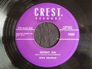 Eddie Cochran, Crest 1026, Skinny Jim & Half Loved, Early and RARE
