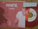 The WHITE STRIPES Let's Shake Hands RED Transparent original 45 on ITALY insert